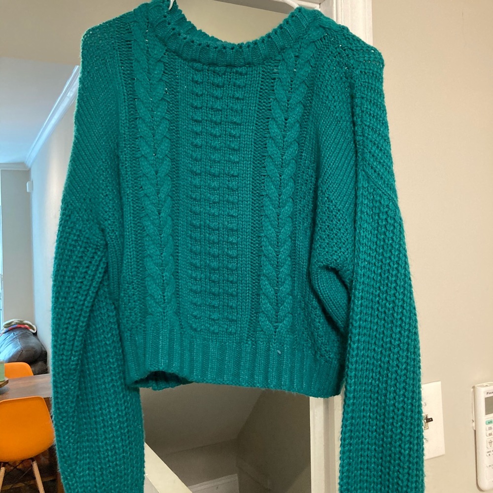 Turquoise Sweater